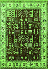 Oriental Green Industrial Rug, urb681grn