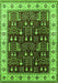 Oriental Green Industrial Rug, urb681grn