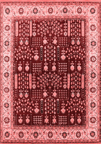 Oriental Red Industrial Rug, urb681red