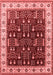 Oriental Red Industrial Area Rugs