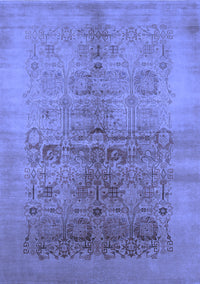 Oriental Blue Industrial Rug, urb682blu