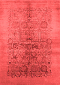 Oriental Red Industrial Rug, urb682red