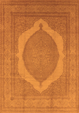 Medallion Orange French Rug, urb684org