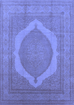Medallion Blue French Rug, urb684blu
