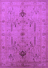 Oriental Purple Traditional Rug, urb685pur