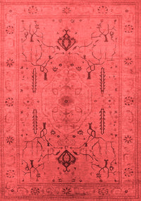Oriental Red Traditional Rug, urb685red