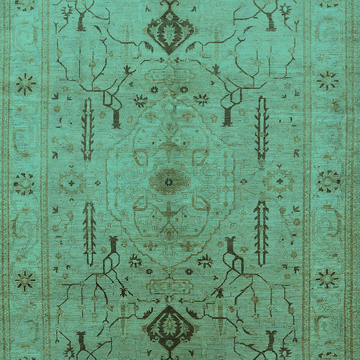 Oriental Turquoise Traditional Rug, urb685turq