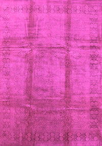 Oriental Pink Traditional Rug, urb686pnk