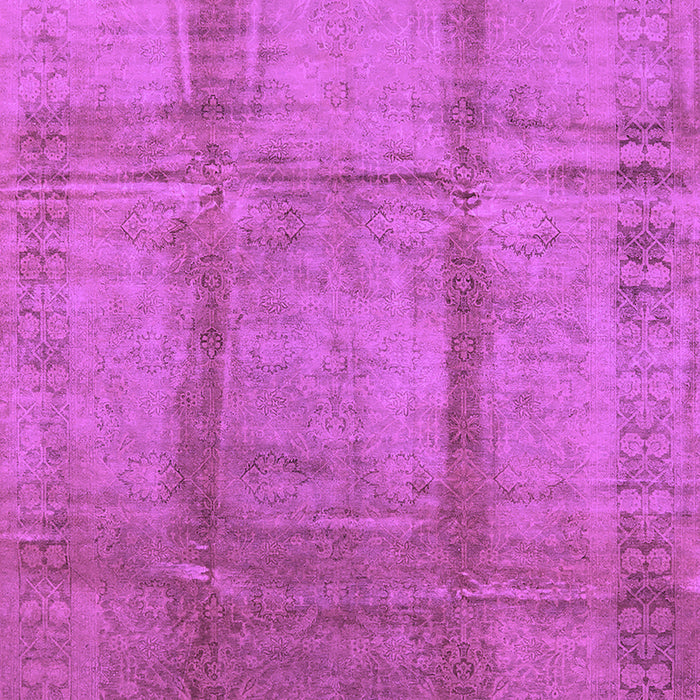 Machine Washable Oriental Purple Traditional Area Rugs, wshurb686pur