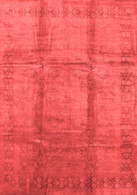Oriental Red Traditional Rug, urb686red