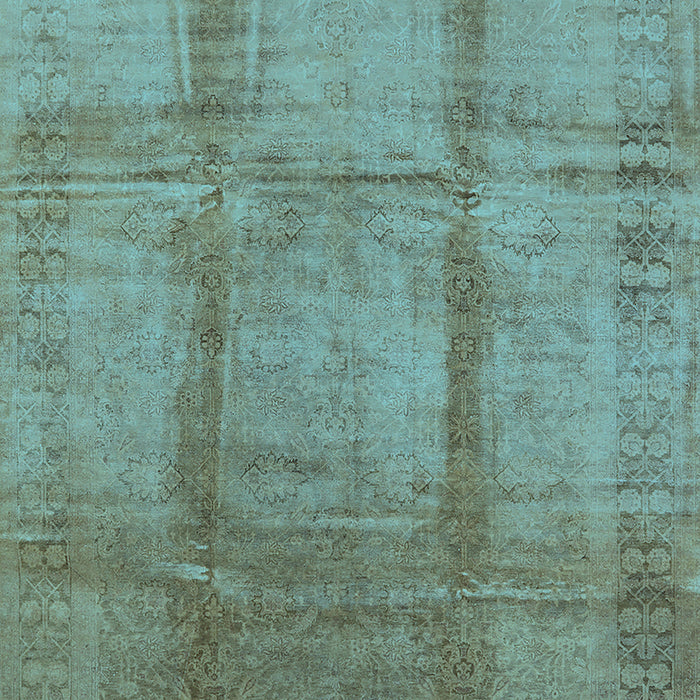 Oriental Light Blue Traditional Rug, urb686lblu
