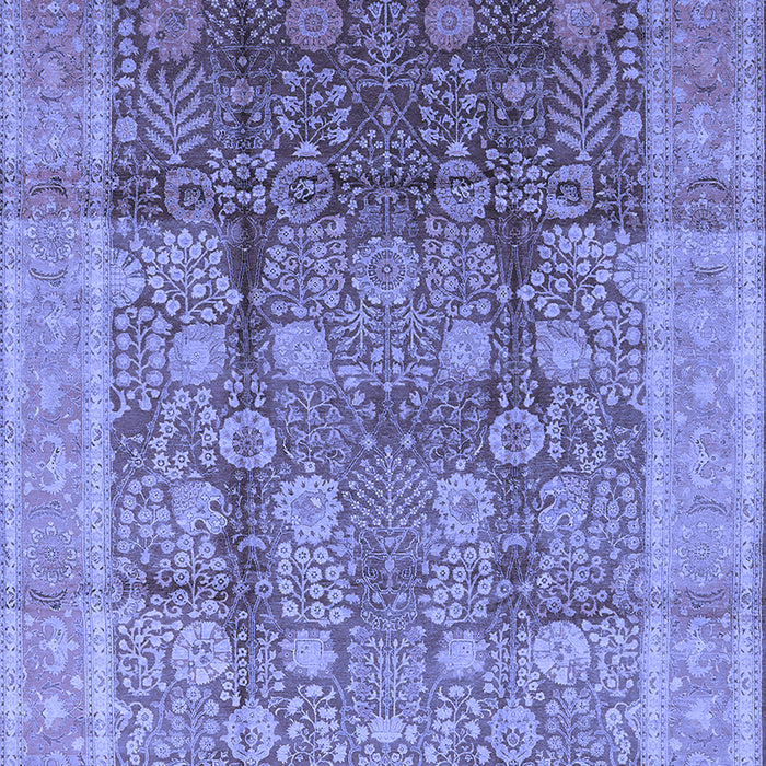Oriental Blue Traditional Rug, urb687blu