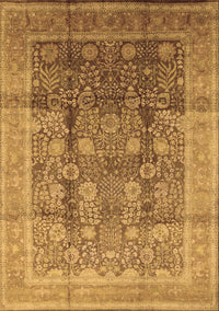 Oriental Brown Traditional Rug, urb687brn