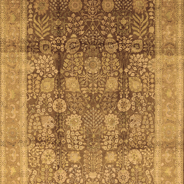 Oriental Brown Traditional Rug, urb687brn