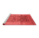 Traditional Red Washable Rugs