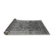 Sideview of Oriental Gray Traditional Rug, urb687gry