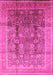 Oriental Pink Traditional Rug, urb687pnk