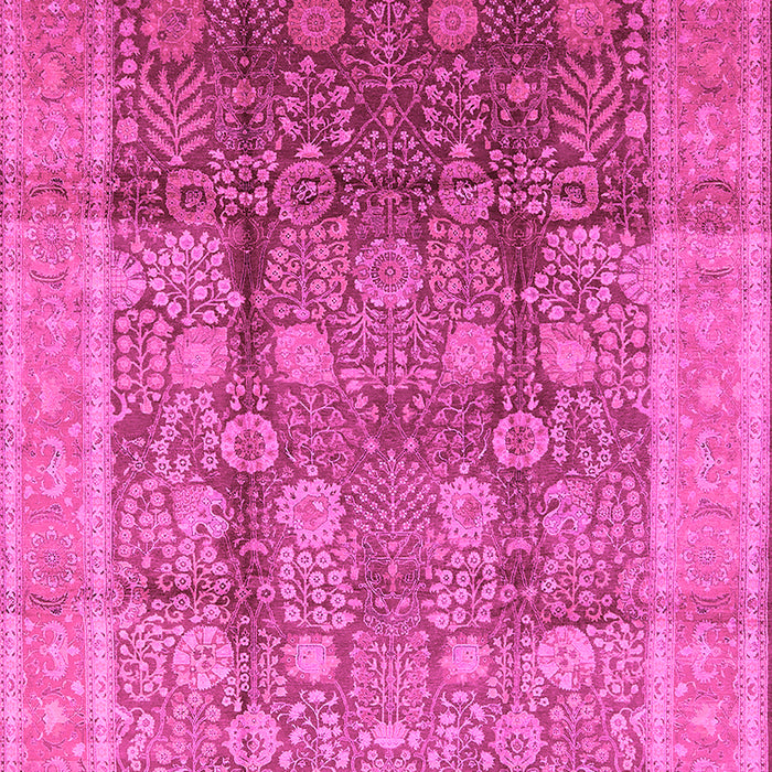 Oriental Pink Traditional Rug, urb687pnk