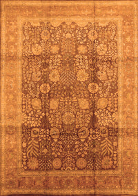 Oriental Orange Traditional Rug, urb687org
