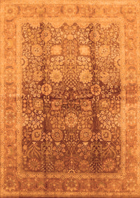 Oriental Orange Traditional Rug, urb688org