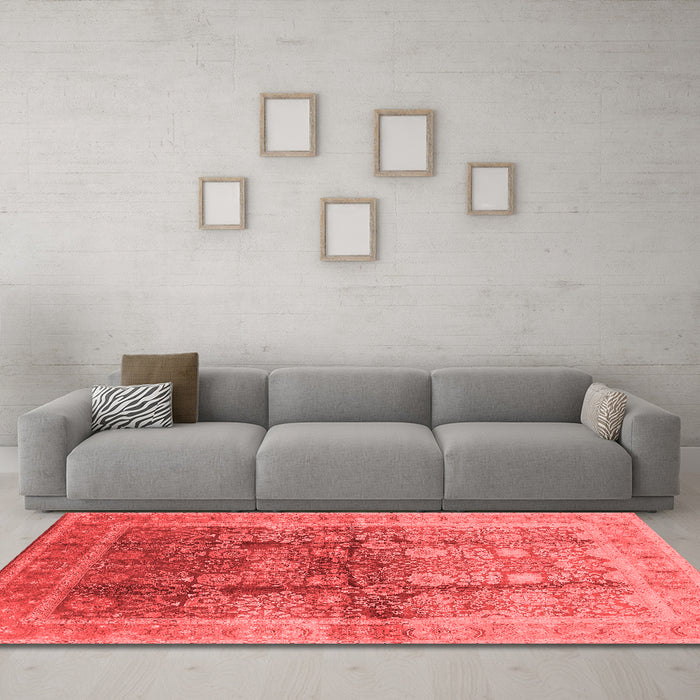 Traditional Red Washable Rugs