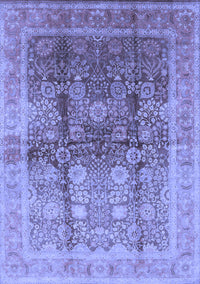 Oriental Blue Traditional Rug, urb688blu