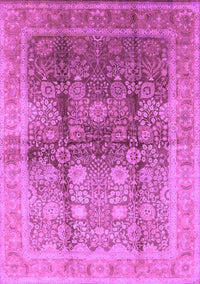 Oriental Purple Traditional Rug, urb688pur