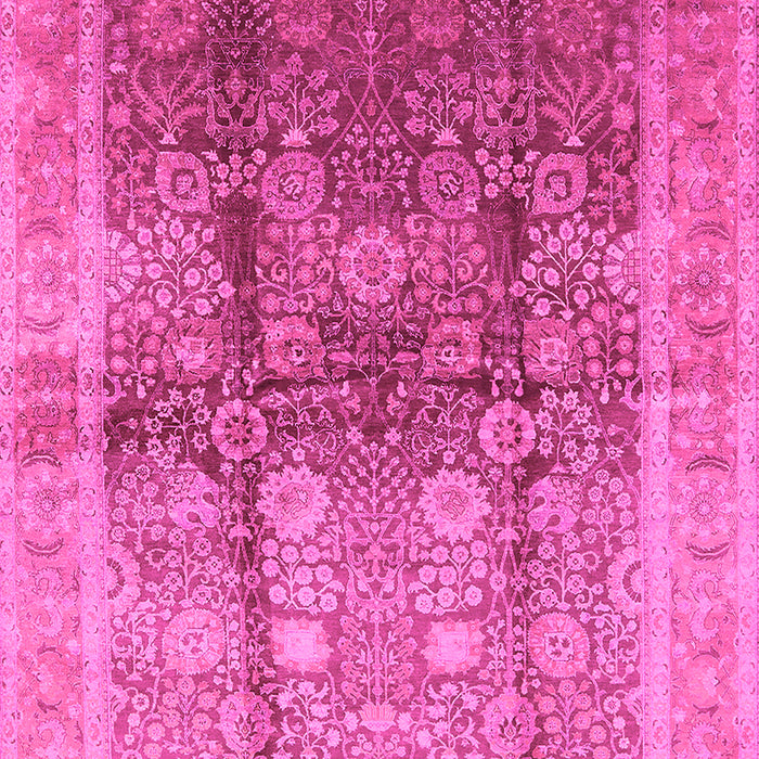 Oriental Pink Traditional Rug, urb688pnk