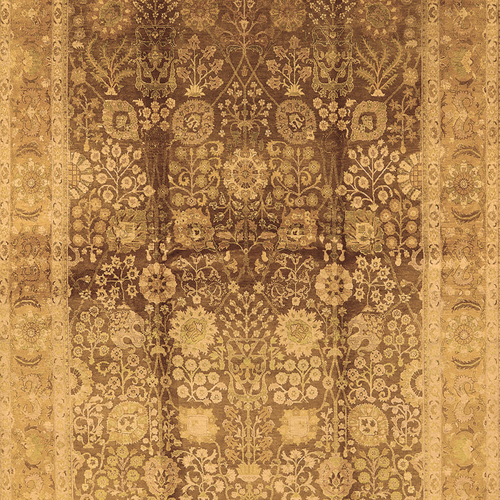 Oriental Brown Traditional Rug, urb688brn