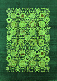 Oriental Green Industrial Rug, urb689grn