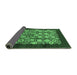 Sideview of Oriental Emerald Green Industrial Rug, urb689emgrn