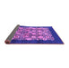 Sideview of Oriental Purple Industrial Rug, urb689pur