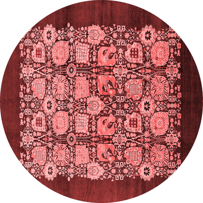 Oriental Red Industrial Rug, urb689red
