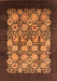 Oriental Orange Industrial Rug, urb689org