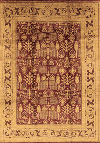 Oriental Brown Traditional Rug, urb690brn