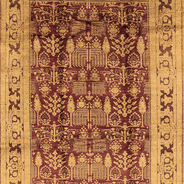 Oriental Brown Traditional Rug, urb690brn