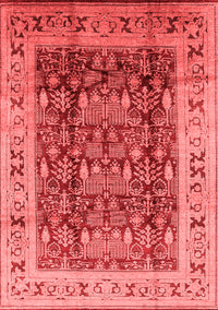 Oriental Red Traditional Rug, urb690red