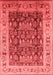 Oriental Red Traditional Area Rugs