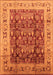 Oriental Orange Traditional Rug, urb690org