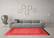 Traditional Red Washable Rugs