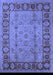Oriental Blue Traditional Rug, urb691blu