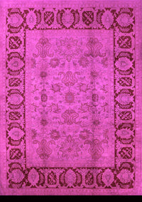 Oriental Pink Traditional Rug, urb691pnk