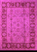 Oriental Pink Traditional Rug, urb691pnk
