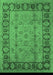 Oriental Emerald Green Traditional Rug, urb691emgrn