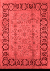Oriental Red Traditional Rug, urb691red