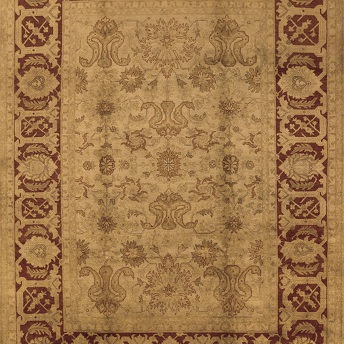 Oriental Brown Traditional Rug, urb691brn