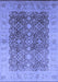 Oriental Blue Traditional Rug, urb692blu