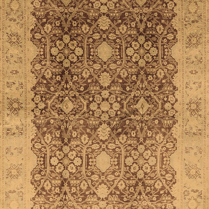 Oriental Brown Traditional Rug, urb692brn
