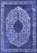 Oriental Blue Industrial Rug, urb693blu