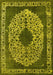 Oriental Yellow Industrial Rug, urb693yw